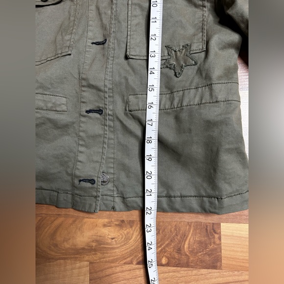 MCGUIRE Camo Green Military Style Button Down Jacket Size S - Picture 10 of 15